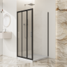 Душевой уголок BELBAGNO UNO-195-AHF-31-90/100-C-NERO